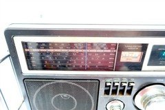 General Electric 7-2990A AM/FM Short Wave Radio Vintage WORKS WITH ISSUES READ