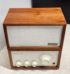 Replacement Grill KLH Model Eight Radio & Thirteen Speaker EGGSHELL White NEW