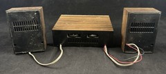 Vintage Windsor Industries AM Radio w/ Speakers – Made in Hong Kong