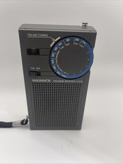 Magnavox Vintage AM/FM Radio Portable Two Band Receiver D1000 Tested & Working