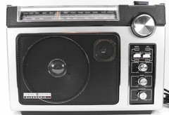 Vtg General Electric Superadio II AM FM Long Range *7-2885F*, Parts or Repair.