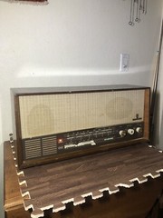 Working Vintage Tabletop Grundig Model 4570 U/Tube Stereo Made in W. Germany