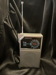 Sanyo Model RP5047 A FM/AM Radio Working Perfectly with New 9v Battery