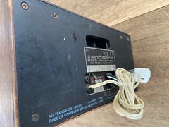 KLH MODEL TWENTY ONE FM RECEIVING SYSTEM WOOD CABINET 50 YEAR OLD STEREO 🟠🟠