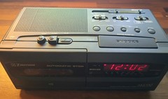 VTG Emerson AK2756 AM FM Clock Radio Cassette Player – Retro Alarm Clock
