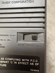 Realistic 12-161 NOAA Weather Radio Alert Crystal Controlled Radio Shack Tested