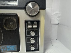 Vintage GE Superadio II 7-2885F AM/FM Portable Radio Headphone Jack Tested