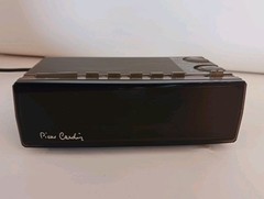 Vintage Pierre Cardin Model Series 123 AM FM LED Clock Radio Alarm