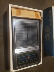 Lloyd&rsquo;s compact solid state AM FM pocket radio model r659b 1972