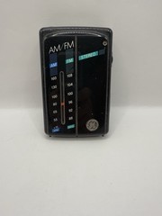 Vintage GE General Electric AM/FM Stereo Radio Model 7-1627A- Works Headphones