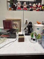 Vintage Realistic Weatheradio Cube Model 12-181 Simulated Rosewood Finish