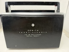 Vintage Zenith Trans-Oceanic FM AM SW VHF WB Radio Untested No Power Cord CLEAN