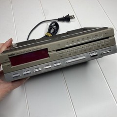 Vintage Retro SONIC AM FM Clock Radio Telephone Model CRP999 Works