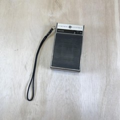 Vintage General Electric P-2790D AM Pocket Radio Solid State Black Hong Kong