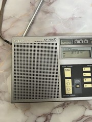 Sony ICF-SW7600D FM Stereo SW/MW/LW PPL Synthesized Receiver Radio ** JUNK **