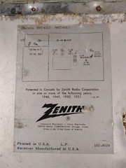 Zenith Trans-Oceanic Royal 1000 Vintage Shortwave Radio Receiver Tested Working