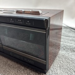VTG SoundDesign AM FM Radio Cassette Player Alarm Clock 3838WAL Works
