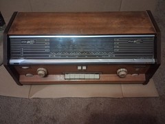 Vintage Radio Philips Table Top Stereo Hi Fi #B4X23A /54~ Holland – Please Read