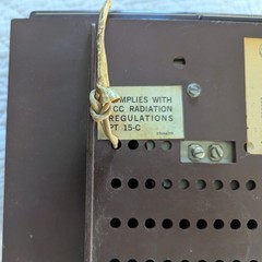 Vtg General Electric T285C Desktop Radio – AM/FM Dual Speaker Tested Working