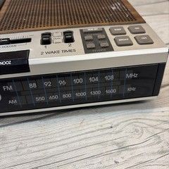 GE AM/FM Alarm Clock Radio Cassette Tape Recorder Model 7-4956B Cassette No Work