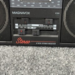 Vintage MAGNAVOX D-1670 Spatial Stereo Radio 80s Portable Tested Works