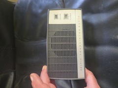 📻 Vintage Hitachi TH-848 8 Transistor AM Radio With Case – Working PLEASE READ