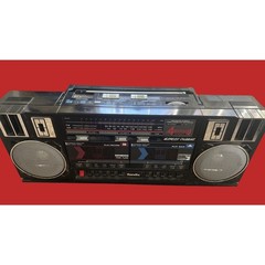 RANDIX Vintage AM/FM Stereo Radio Twin Cassette Recorder SCR771
