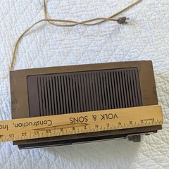 Vtg General Electric T285C Desktop Radio – AM/FM Dual Speaker Tested Working