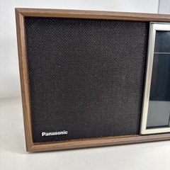PANASONIC MODEL RE-6516 AM-FM TABLE TOP RADIO WALNUT Wood Grained 1960s – TESTED