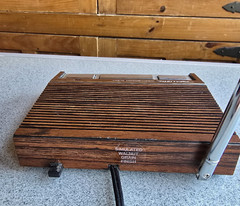 VTG Realistic Weatheradio Alert 3 Channel Toggle Switch Alert Siren Walnut Grain