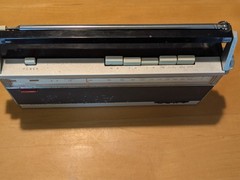 Vintage Sony TFM-117WB FM/SW/MW Tested, WORKING Parts/Repair Cosmetic Fair Cond.
