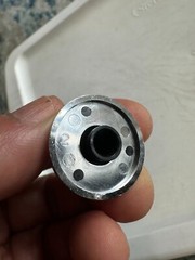 Volume Control Knob for SONY ICF- 5900W Receiver , Good Condition.
