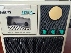 Philips D8080/02T – 1985 – Moving Sound Radio Recorder. Well tested!