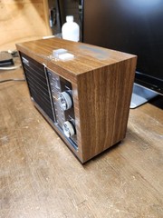 Sony TFM-9430 W Vintage 2 Band Solid State Radio – Works!