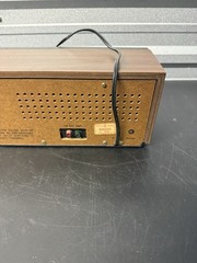 Panasonic Radio AM/FM Model RE-6513 Wood Grain 13.25&Prime; Long Works Vintage Japan