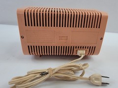 1940-50s AIWA Pink AM Radio Built-In Antenna Table Top Plug-In Made in Japan