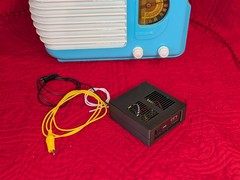 AM Transmitter Bluetooth, USB, FM SD Player Stream to Your Vintage Tube Radio