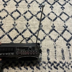 General Electric Vintage AM FM Radio Tape Player Boombox Model 3-5233B See Desc