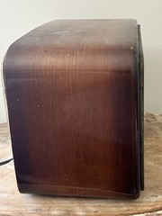 Vintage Telefunken Jubilee Export 1950s Tube Radio AM/FM Works West Germany
