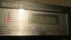 Vintage SONY ICF-2001 FM/AM PLL Synthesized Receiver