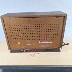 Vintage SONY ICF-9740W AM/FM Tabletop Radio Wood UNTESTED