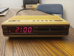 Sears Alarm/Am/Fm Radio Model # 225 23155 850 Tested