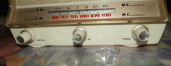 Vintage Japan Sansei ZEPHYR AM FM Radio 6 Tube and 2 Diode Electronics Works