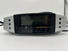 Vintage Zenith Instant Weather Alert Clock Radio AM/FM Alarm Digital NOAA Z139S