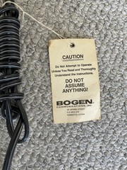 Vintage Bogen Model CPT-1D AM/FM Stereo Cassette Player. Tested and works great.