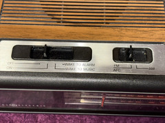 General Electric GE C4310 A Flip Clock Radio With Alarm EXCELLENT w/box