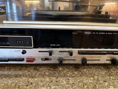 Vintage Sears 400.91710300 Compact Stereo Am-Fm, 8 Track Recorder, Phonograph