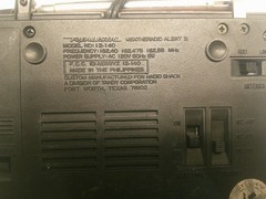 Realistic Weatheradio Alert Model 12-140 Radio Vintage