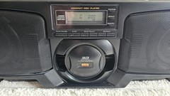 Vintage Hitachi CX-W700HC CD Cassette Boombox AM/FM Double Cassette – Working
