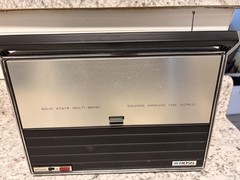 VINTAGE ROSS SOLID STATE WORLD MASTER MULTI-BAND PORTABLE RADIO MODEL WORKS